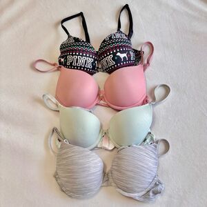 Victoria’s Secret Wear Everywhere Push-Up Bra 5 Pack, 32B